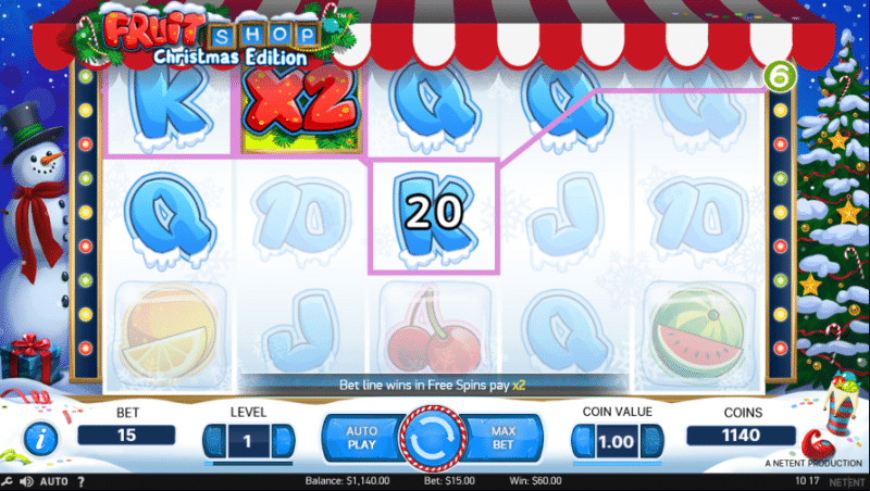 Fruit Shop Christmas edition