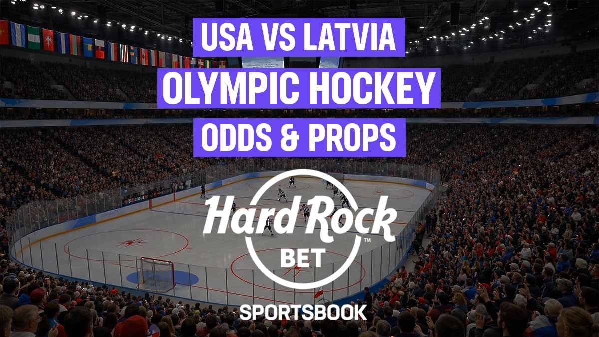 USA vs Latvia Olympic Hockey