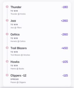 B Hen Parlay March 4